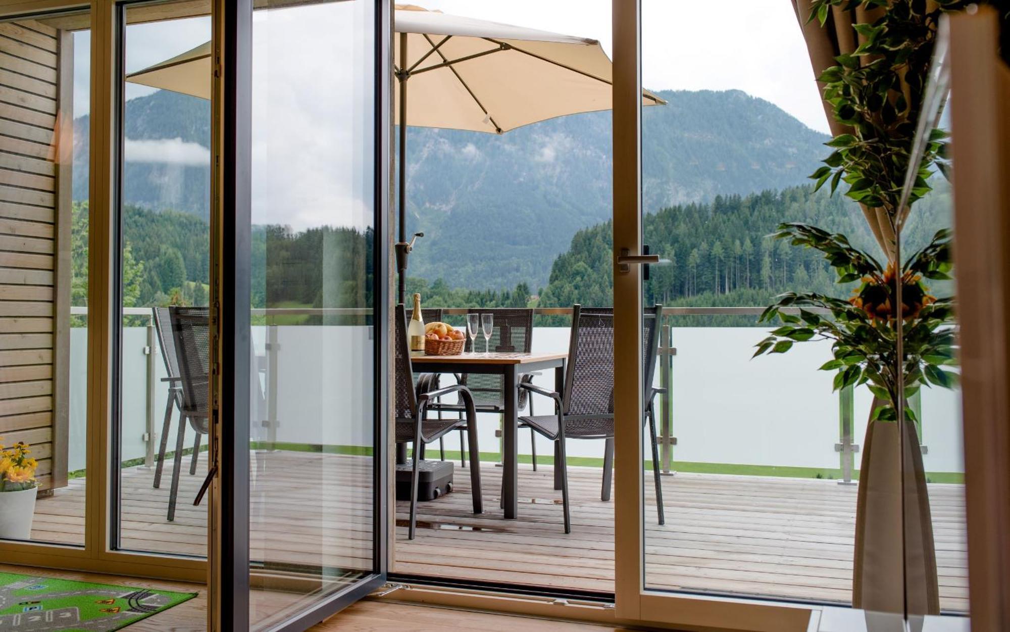 Ferienbungalow Mountain View Wood Spital Am Pyhrn Extérieur photo